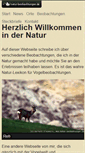 Mobile Screenshot of natur-beobachtungen.de